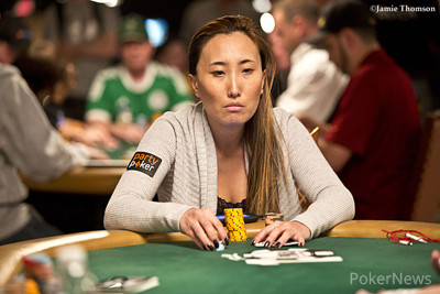 Will Melissa Burr be the first woman to cash the $50K?