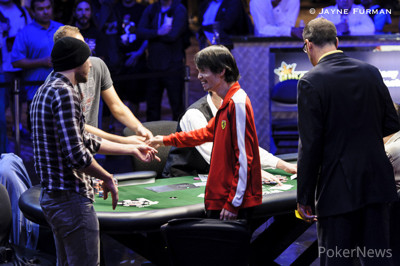 Chun Lei Zhou is eliminated in 5th place