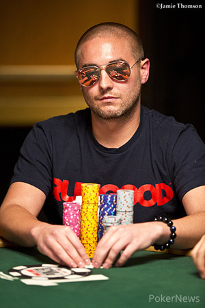Chance Kornuth has a monster stack heading into Day 2.