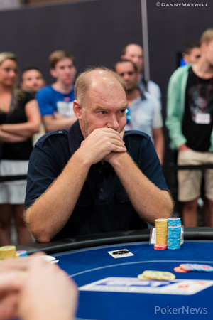Vitaly Lunkin earlier this festival in the €50,000 Super High Roller