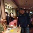 Pat Steele registering for MSPT Potawatomi