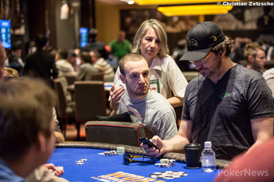 Ami Barer and Phill Hellmuth
