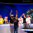 Kevin Schulz's friends celebrate his win
