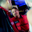 Philipp Gruissem before the start of play