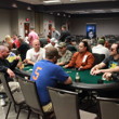 The final four tables of Day 1a of MSPT Tropicana Evansville.