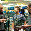 Players discuss the deal