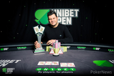 David Shallow wint de Unibet Open Londen voor £62.000 (€80.142)