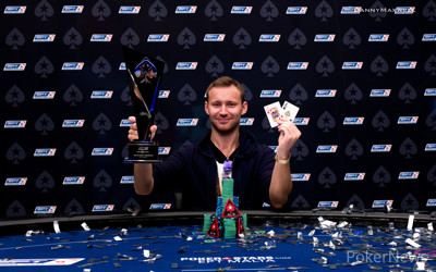 Aliaksei Boika - EPT 13 €5,300 Main Event Winner