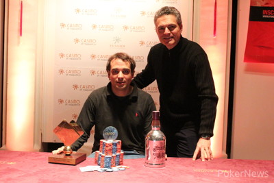 Marrakech Poker Open Main Event winner Moises Parrilla-Ramos