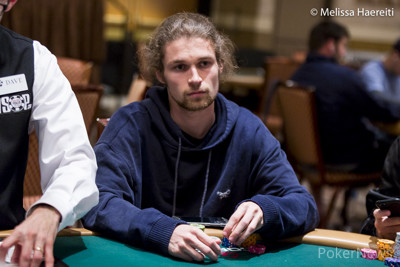 Day 1 Chip Leader Ben Heath (From an earlier event this series)