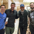 Jeff Gross, Michael Phelps, Antonio Esfandiari, Brian Rast