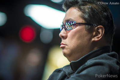 Final Table Chip Leader Bernard Lee