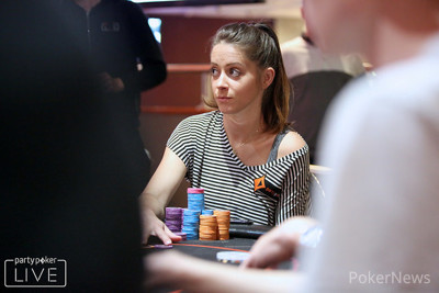 Charlie Godwin grinded for her tournament life on Day 3 of the Grand Prix UK Main Event, but it was not to be
