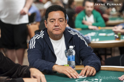 Luis Velador, pictured at last year's WSOP.
