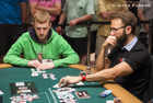 Daniel Negreanu (right) and Johannes Becker