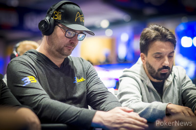 Phil Hellmuth and Giovanni Petroni