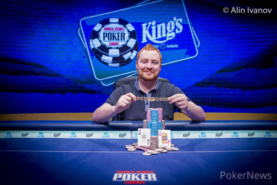 Niall Farrell, WSOPE Event #9 Winner