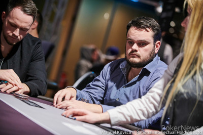 Frederik Jensen is among the big stacks heading into Day 2