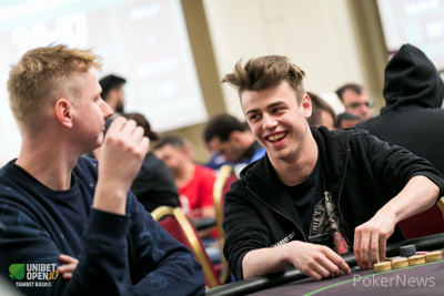 Kevin "Papaplatte" Teller returns to Day 2 with an average stack