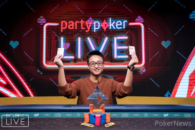 Chi Zhang wins the 2018 partypoker LIVE MILLIONS Germany €50,000 Super High Roller