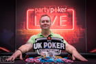 Chris Brice, winner of the 2018 partypoker LIVE UK Poker Championships Main Event