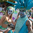 Winamax SISMIX TheatrO Performers at the Pool Party