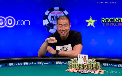 Benjamin Moon - 2018 $1,500 Big Blind Antes No-Limit Hold'em Winner