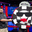 Chippy the WSOP Mascot with 2017 Main Event Winner Scott Blumstein
