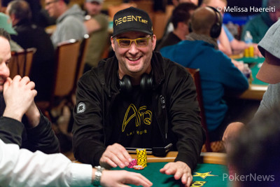 Phil Hellmuth earlier this summer