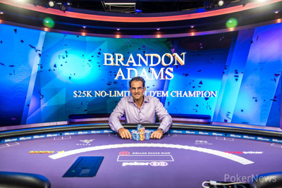 Poker Masters Event #2 Champion Brandon Adams