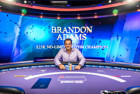 Poker Masters Event #2 Champion Brandon Adams