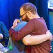 Adam Friedman gets hug from Randy Ohel