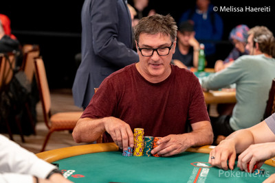 Keith Lehr topped 128 survivors on Day 1