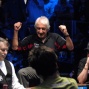 Ray Rahme reacts to a favorable flop