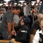 Tony Hachem Confers With Brother Joseph Hachem, 2005 WSOP Champion