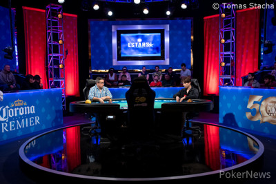 Georgios Kapalas and Sejin Park are heads-up