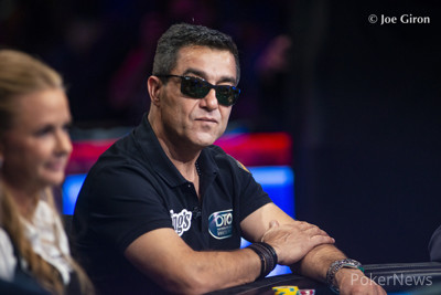 Hossein Ensan has yet to surrender his chip lead