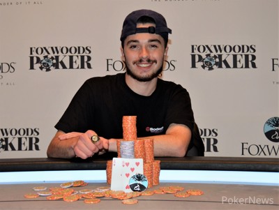 WSOPC Foxwoods Main Event Winner Justin Carey