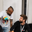 Arturo Vidal & Gerard Pique