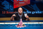 Siamak Tooran Wins Maiden Bracelet in Event #6: €25,500 Short Deck High Roller (€740,996)