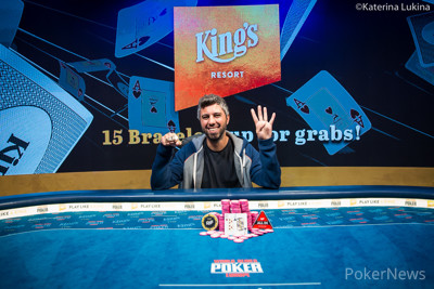 Asi Moshe Wins Event #9: €1,650 Pot-Limit Omaha/No-Limit Hold'em Mix