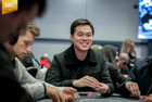 James Chen, Chip Leader at End of Day 1