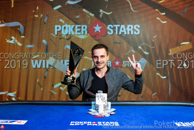 Mikalai Pobal wins the 2019 EPT Prague Main Event