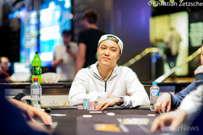 Phachara Wongwochit, second in chips going into Day 2