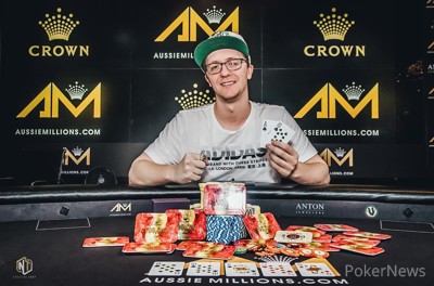 2020 Aussie Millions A$100K Challenge Winner Kahle Burns