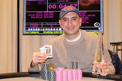 Yaser Al-Keliddar Wins the 2020 Potomac Winter Poker Open $400 Opening Event