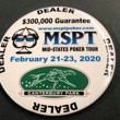 MSPT Canterbury Park Dealer Button