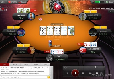 Quads and Double Bounty for "Ti0373"