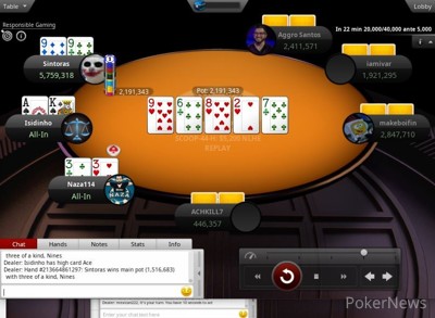 jogo de azar poker