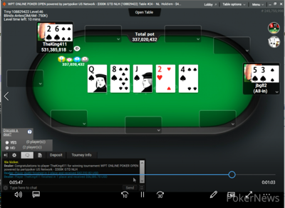 "jbg82" Eliminated in 2nd Place ($42,232.82)
